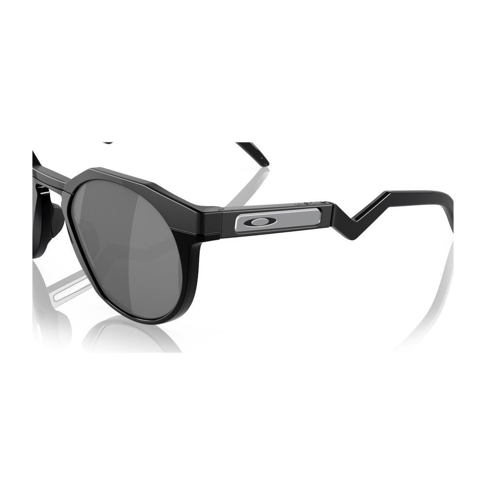 Oakley Oo9242 - Hstn Matte Black Round Sunglasses