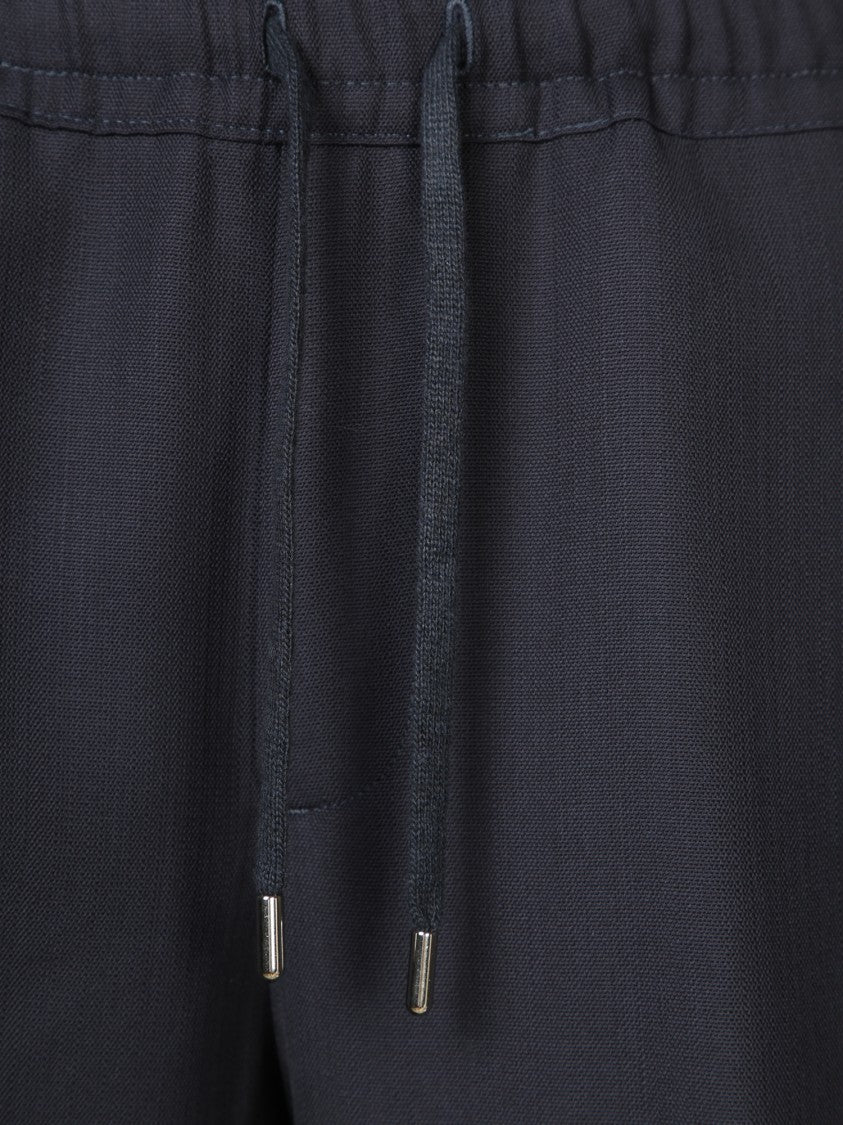 Costumein Tailored Casual Trousers With Elastic Waistband And Versatile Design