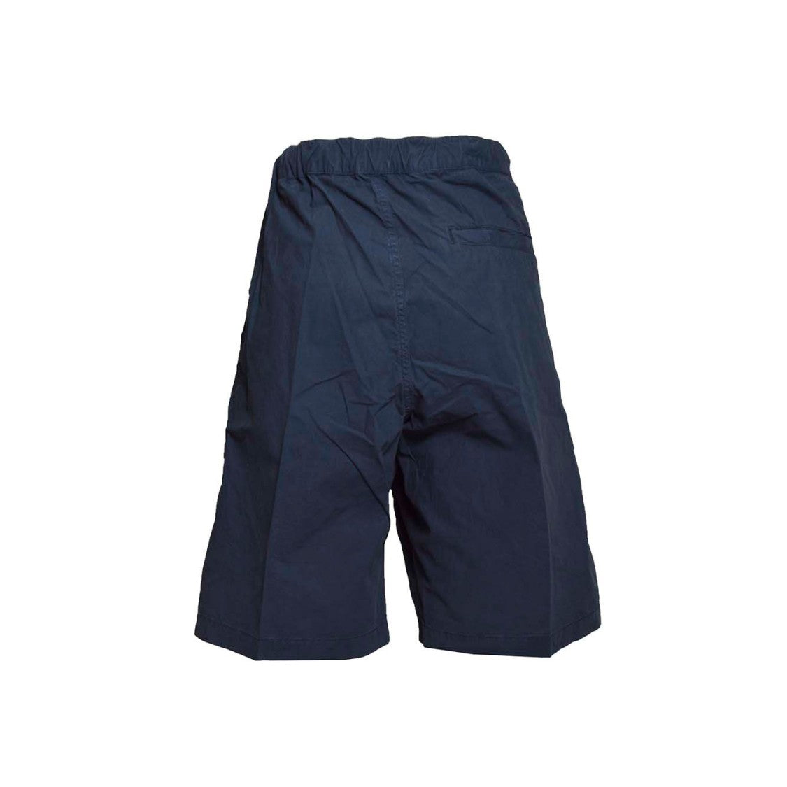 Aspesi Bermuda Lou In Navy Blue Cotton
