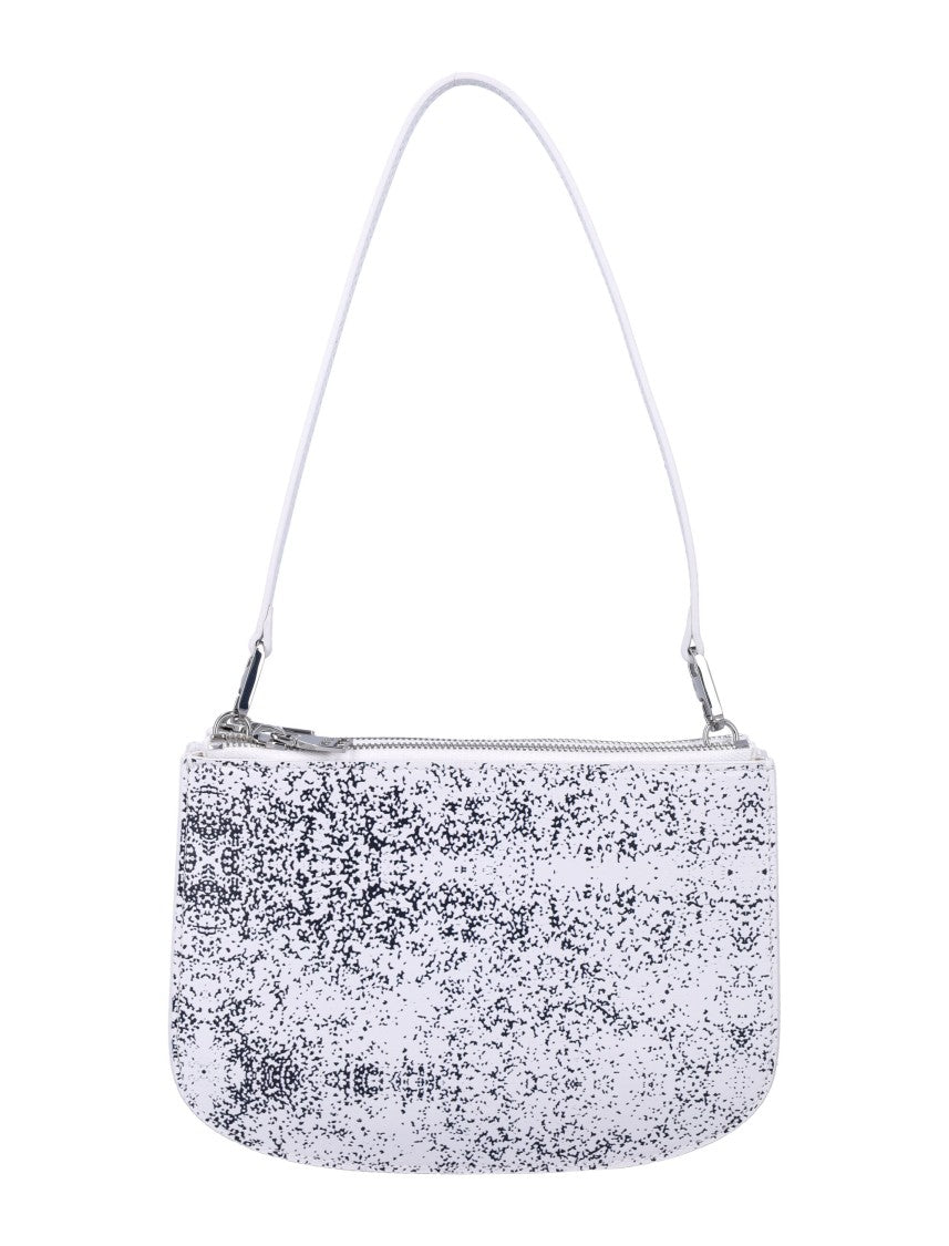 Diesel 1Dr Twin Rectangular White Handbag