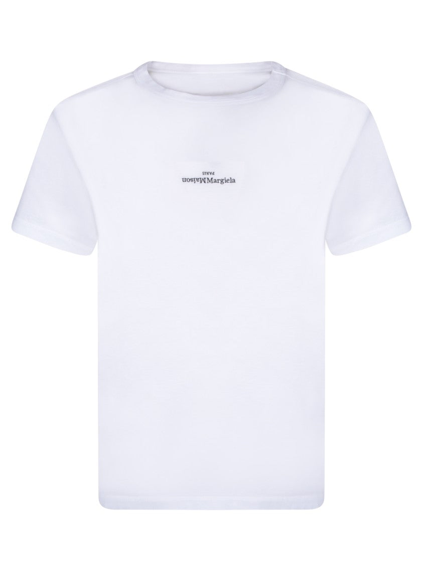 Maison Margiela White Cotton T-Shirt