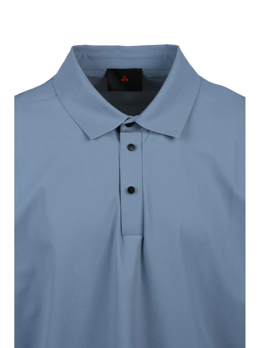 Peuterey Grey Technical Performance Polo Shirt
