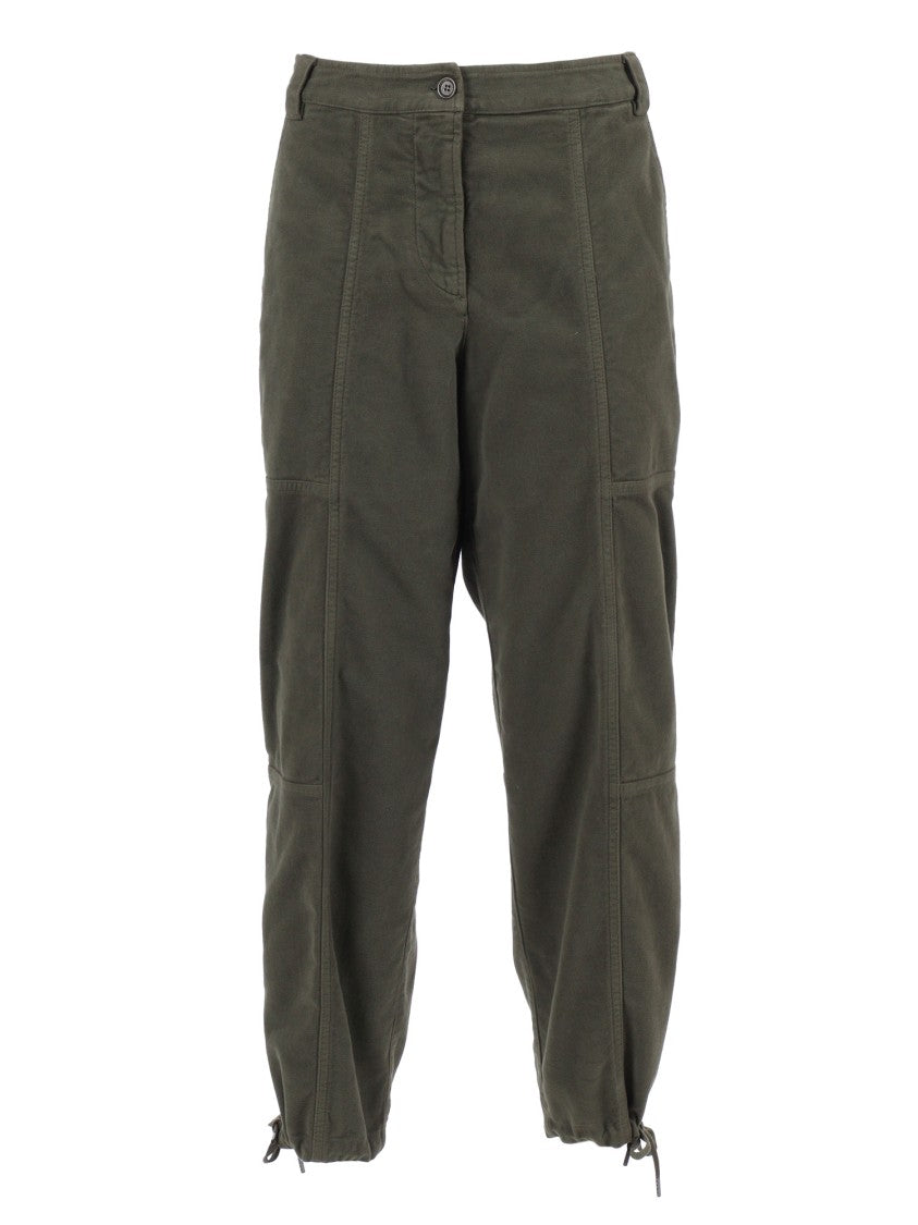 Aspesi Relaxed-Fit Long Pants With Adjustable Drawstrings