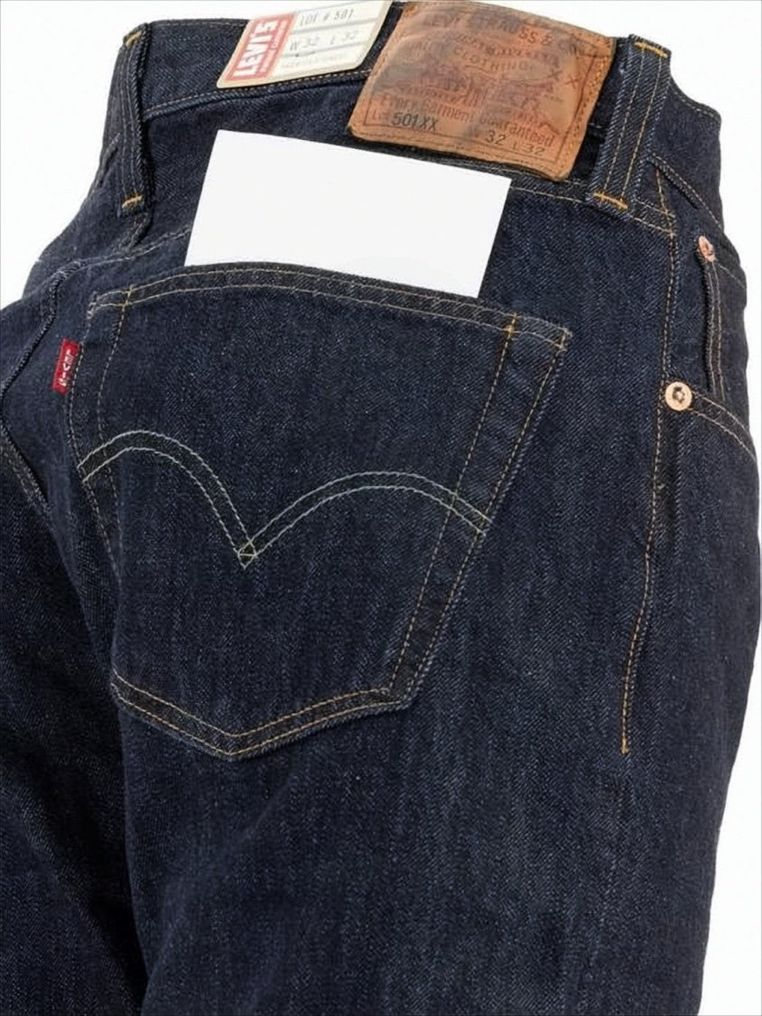 Levi's Classic Straight-Leg Denim Pants With Signature Arcuate Stitching