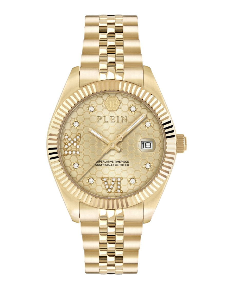 Philipp Plein Date Superlative Crystal Watch