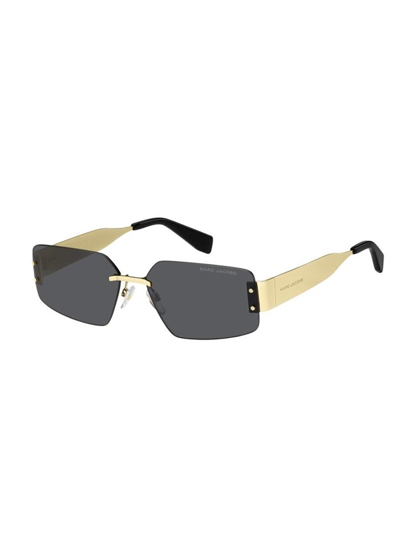 Marc Jacobs Marc 875/S Rimless Rectangular Gold Sunglasses