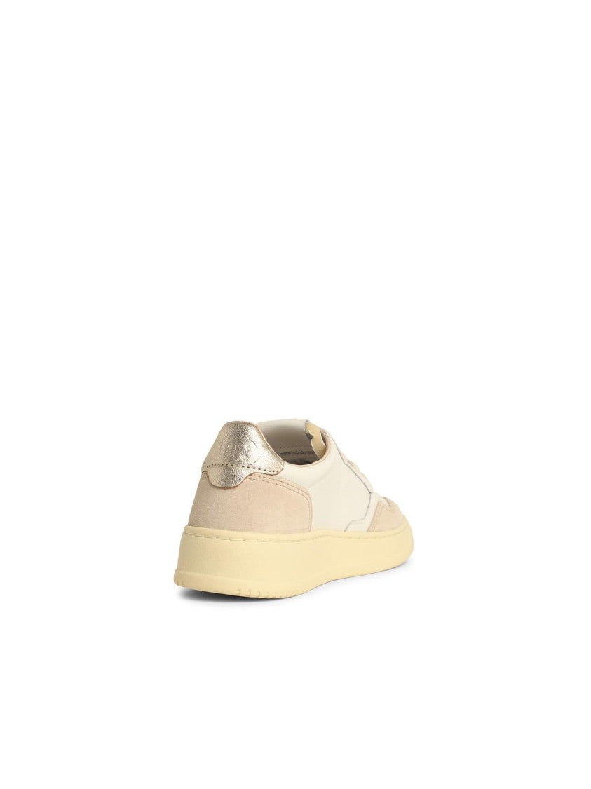 Autry White Leather Sneakers