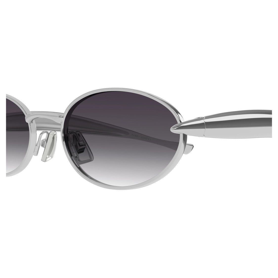 Bottega Veneta Bv1386s Oval Metal Sunglasses