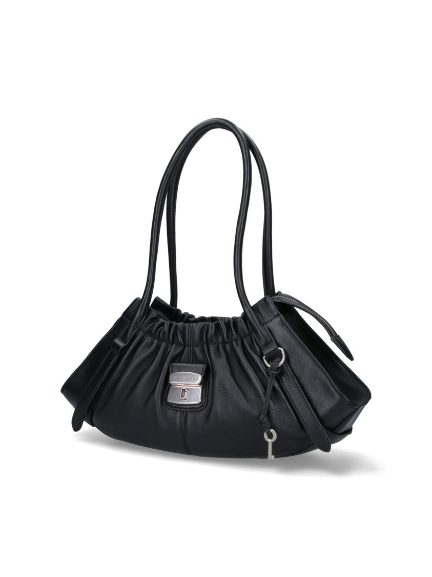 Marc Jacobs Black The Christina Gathered Suede Bag