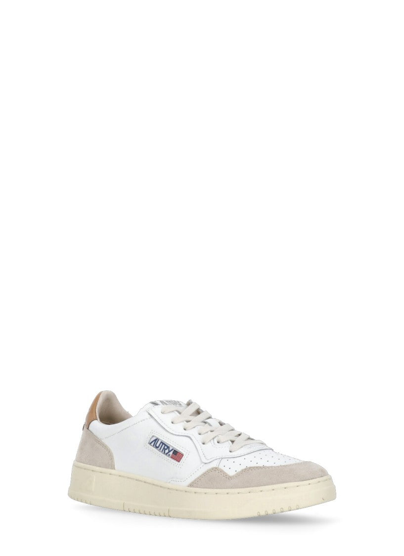 Autry White Autry Smooth Leather Sneakers