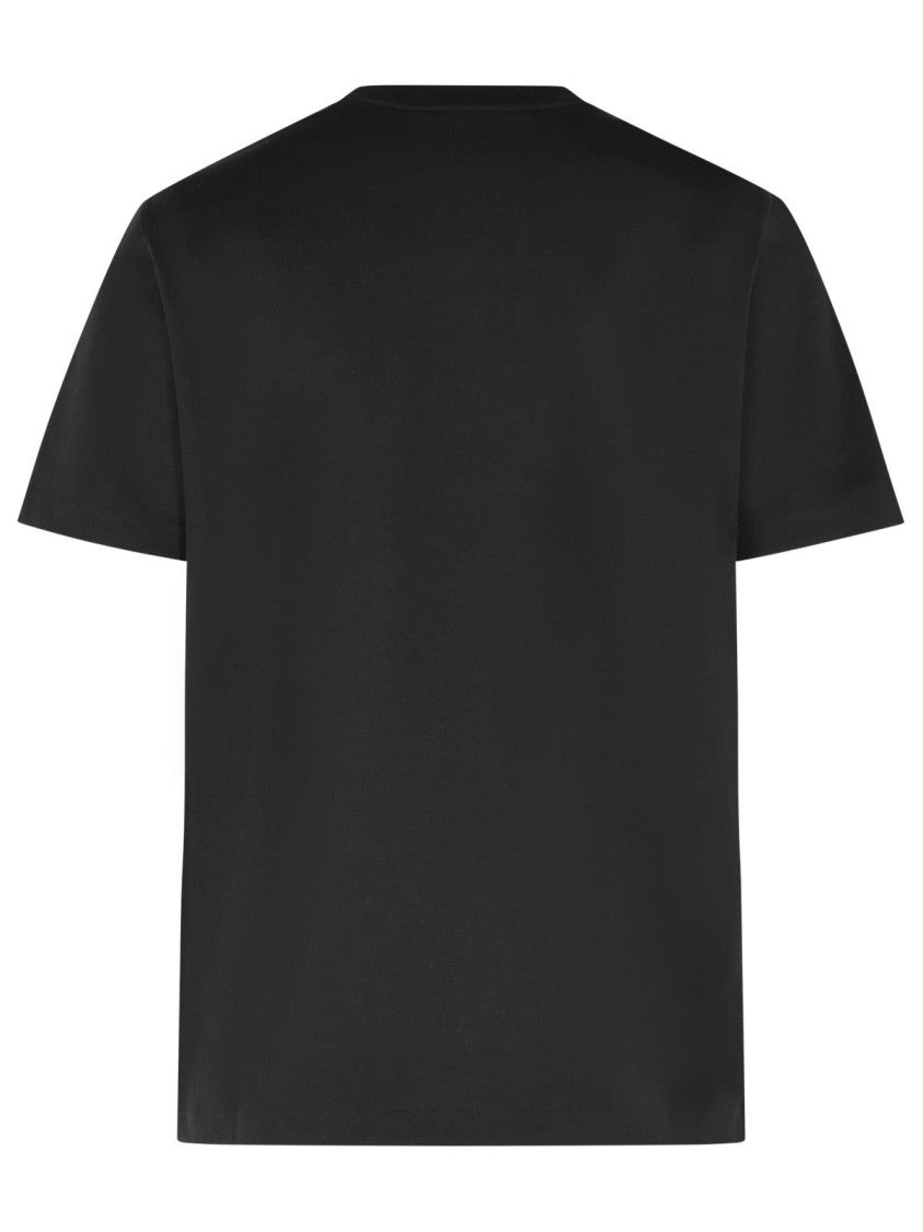 Moncler Black Cotton T-Shirt