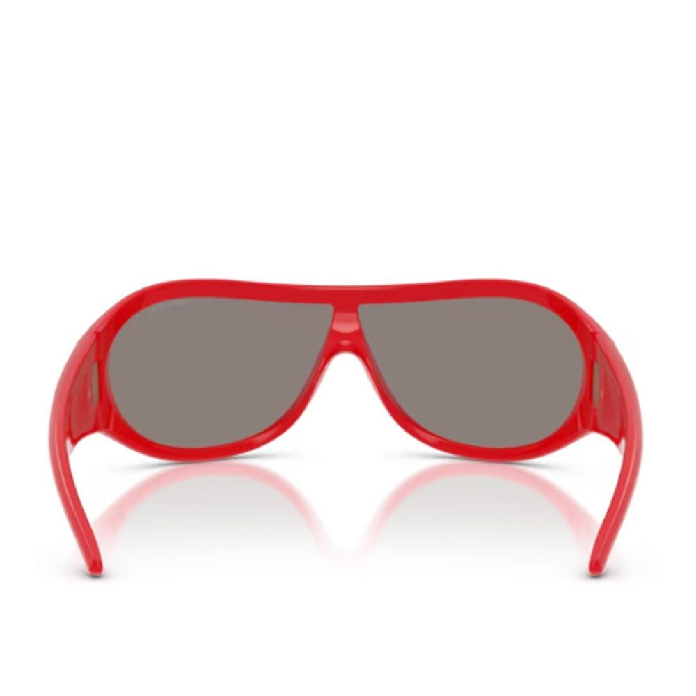 Miu Miu Oversized Mask Frame Sunglasses With Sculpted Lines