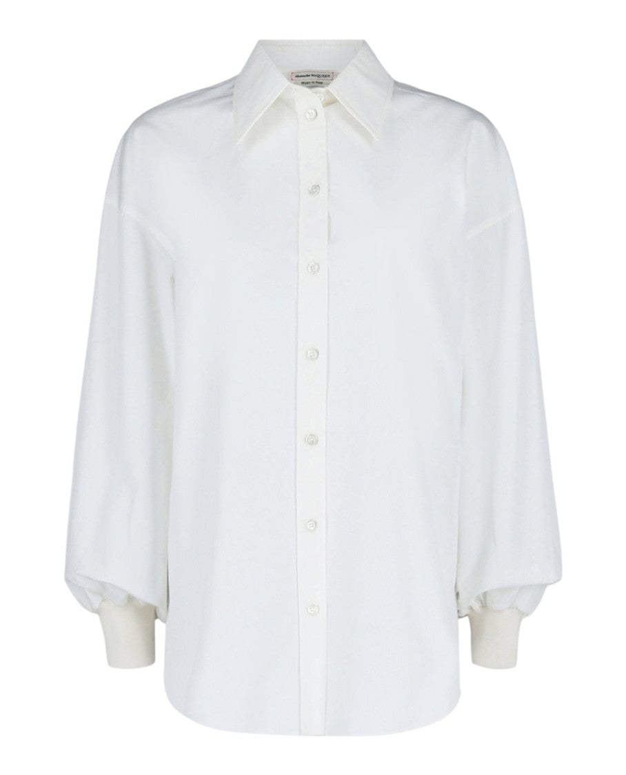 Alexander Mcqueen Cocoon Sleeve Shirt