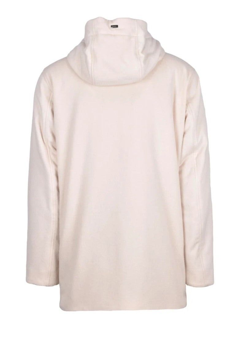 Herno Cashmere Overcoat And Hood