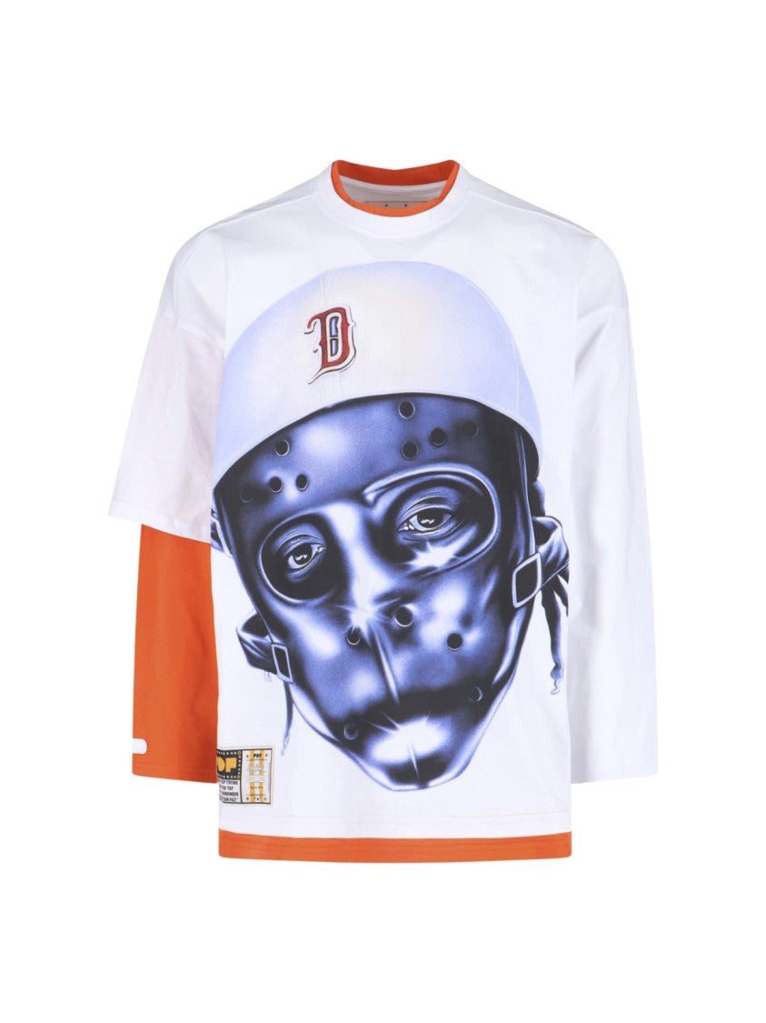 Pdf "Mask" T-Shirt – White