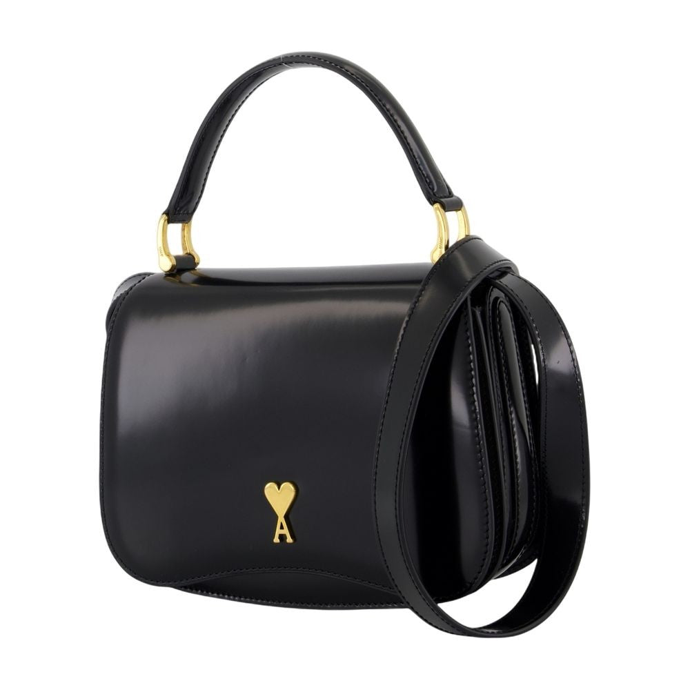 Ami Paris Paris Purse - Leather - Black