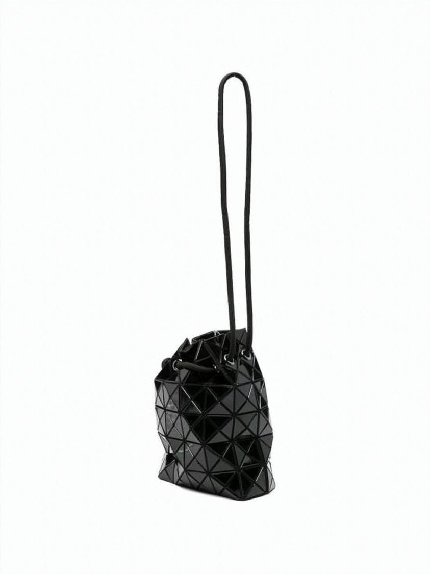 Baobao Geometric Triangular Pattern Bucket Bag