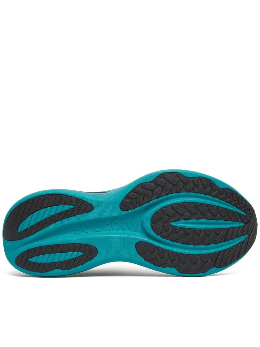 Saucony Teal Midsole Breathable Mesh Sneakers