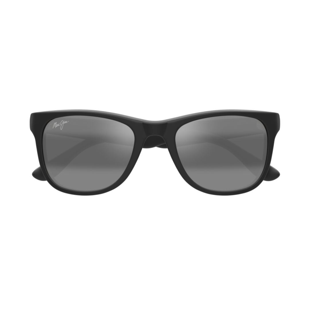 Maui Jim Kikonia Rectangular Matte Black Sunglasses With Minimalist Design