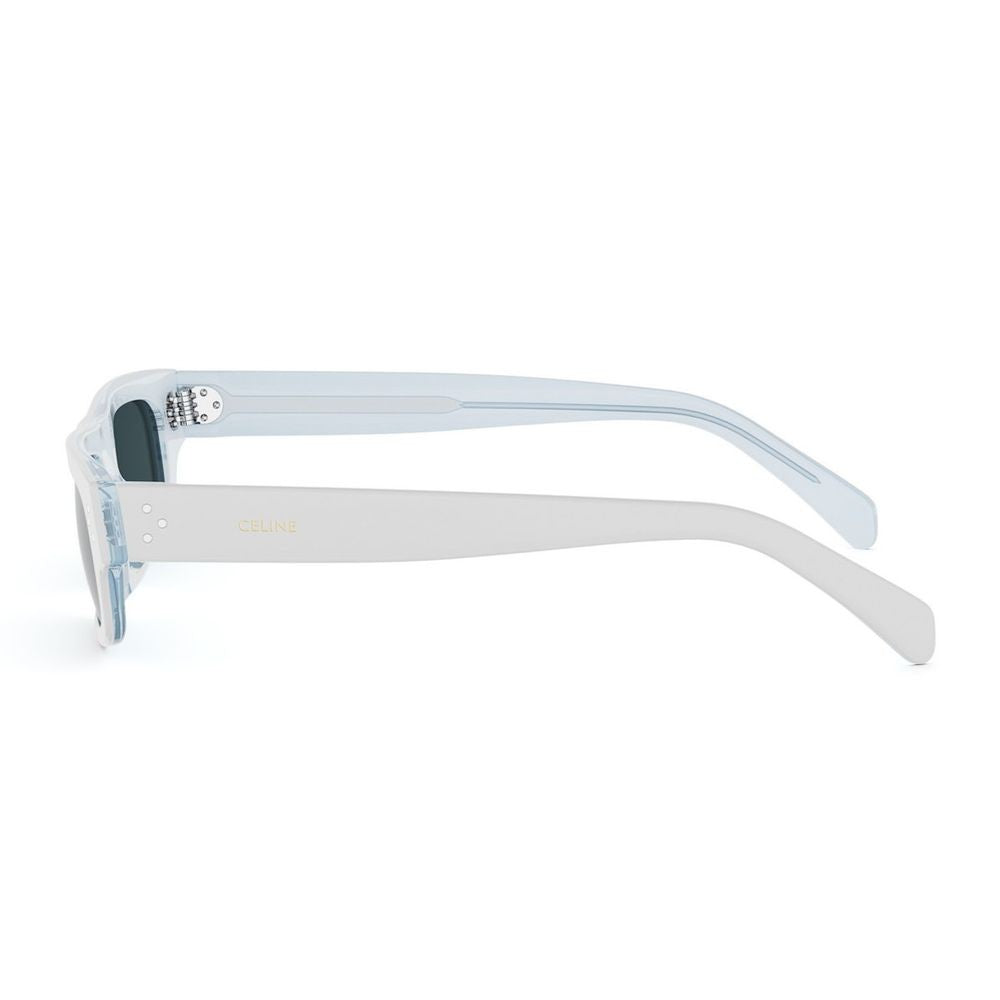 Celine Cl40337u 3 Dots Hd 22V White Eyewear