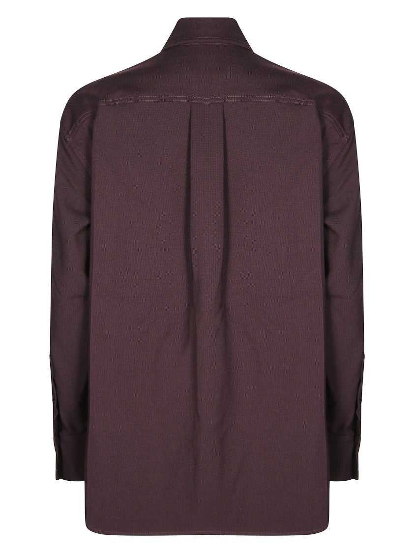 Victoria Beckham Classic White Shirt With Tailored Fit