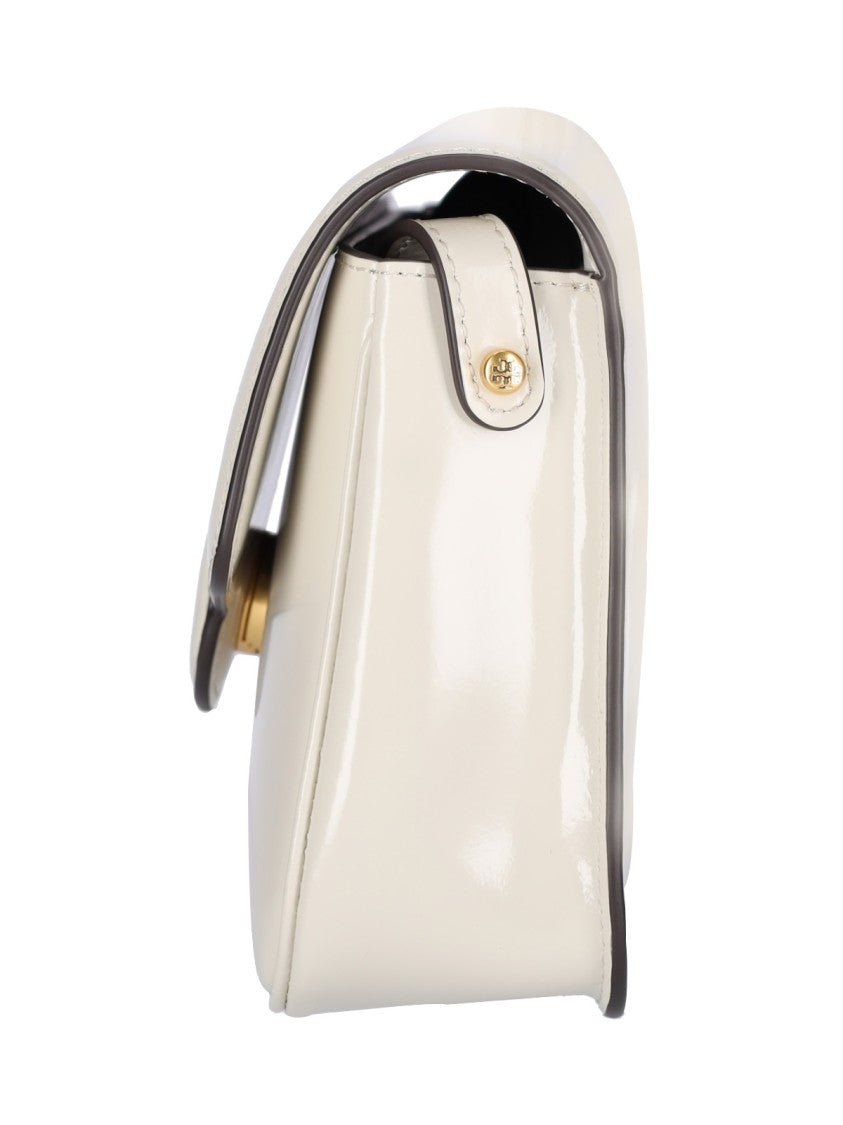 Tory Burch Convertible Crossbody Bag With Glossy Finish