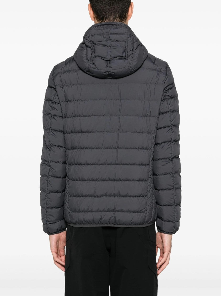 Parajumpers Quilted Black Jacket With Hood