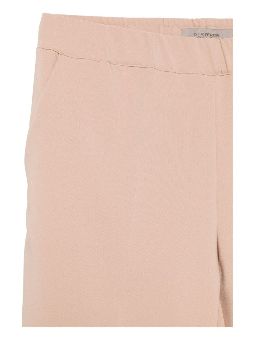 Dexterior Straight-Leg Trousers In Natural Beige