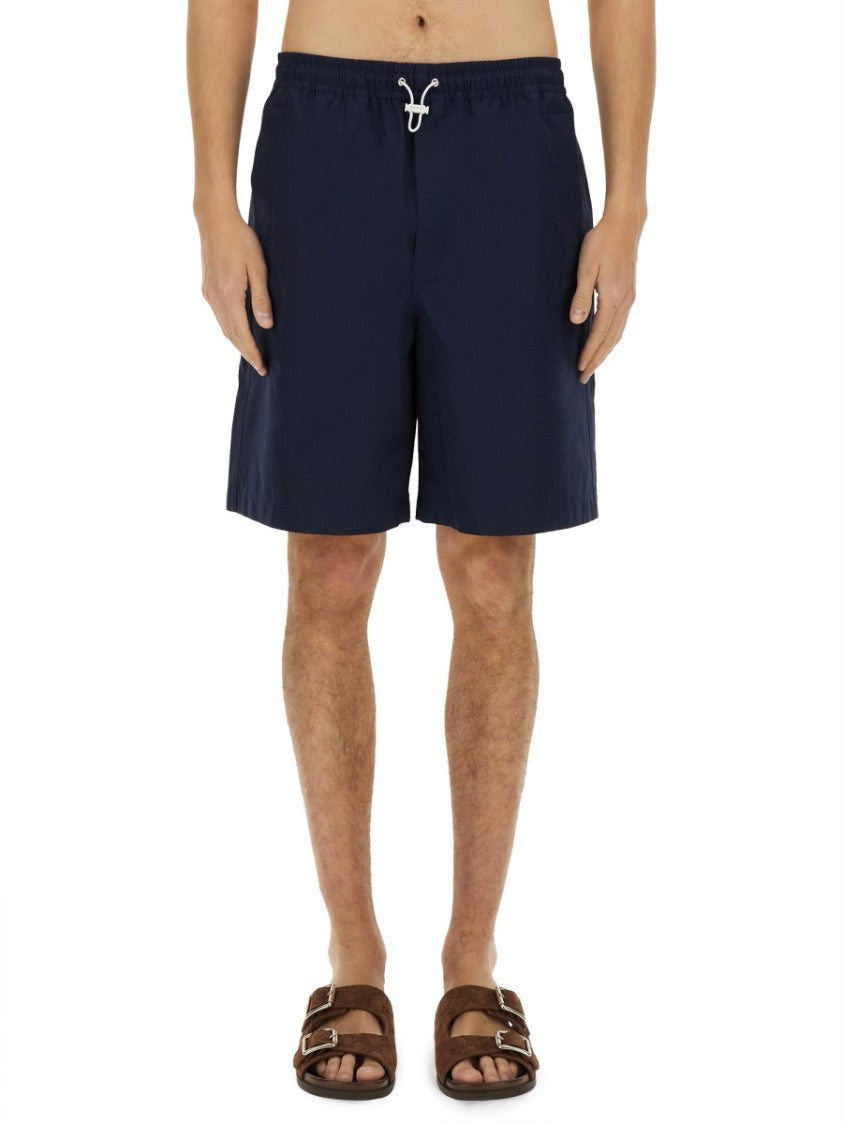 Gucci Tailored Poplin Shorts With Minimalist Design