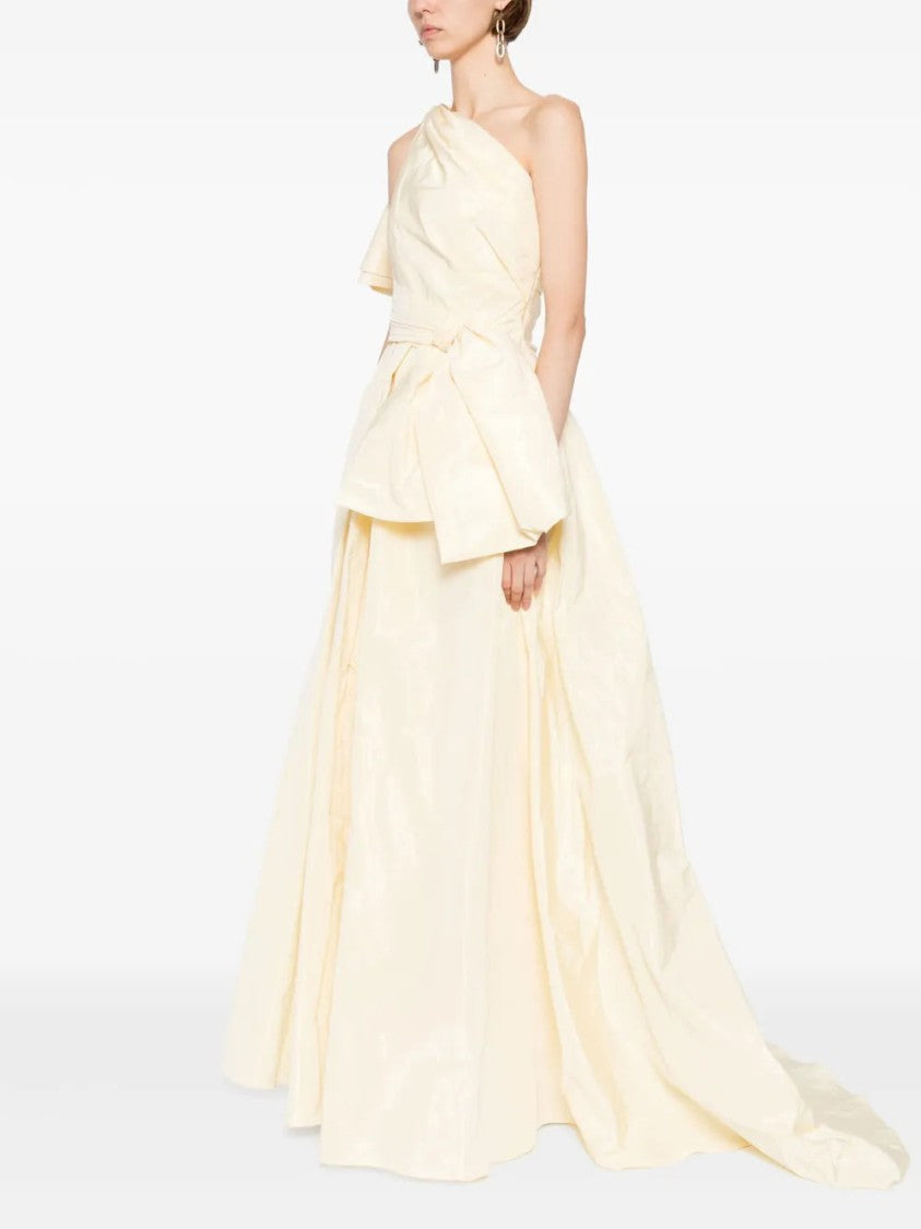 Saiid Kobeisy Aqua Sky Taffeta Evening Dress