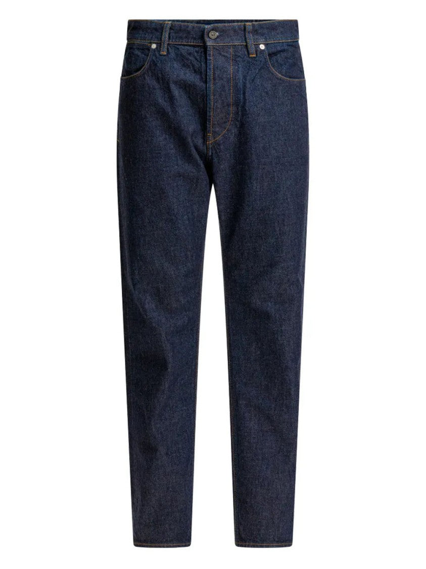 Stone Island Classic Fit Denim Jeans With Timeless Design