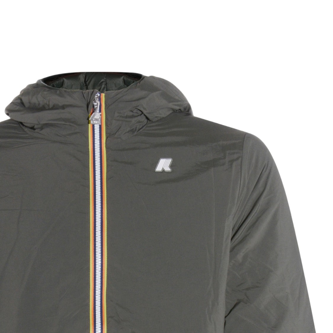 K-Way Casual Jacket With Distinctive Zipper Trim