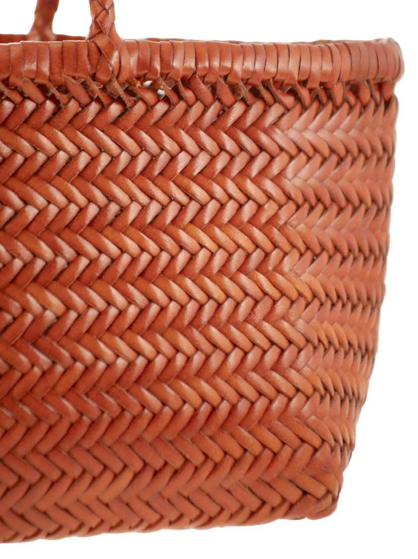 Dragon Triple Jump Small - Woven Leather Bag