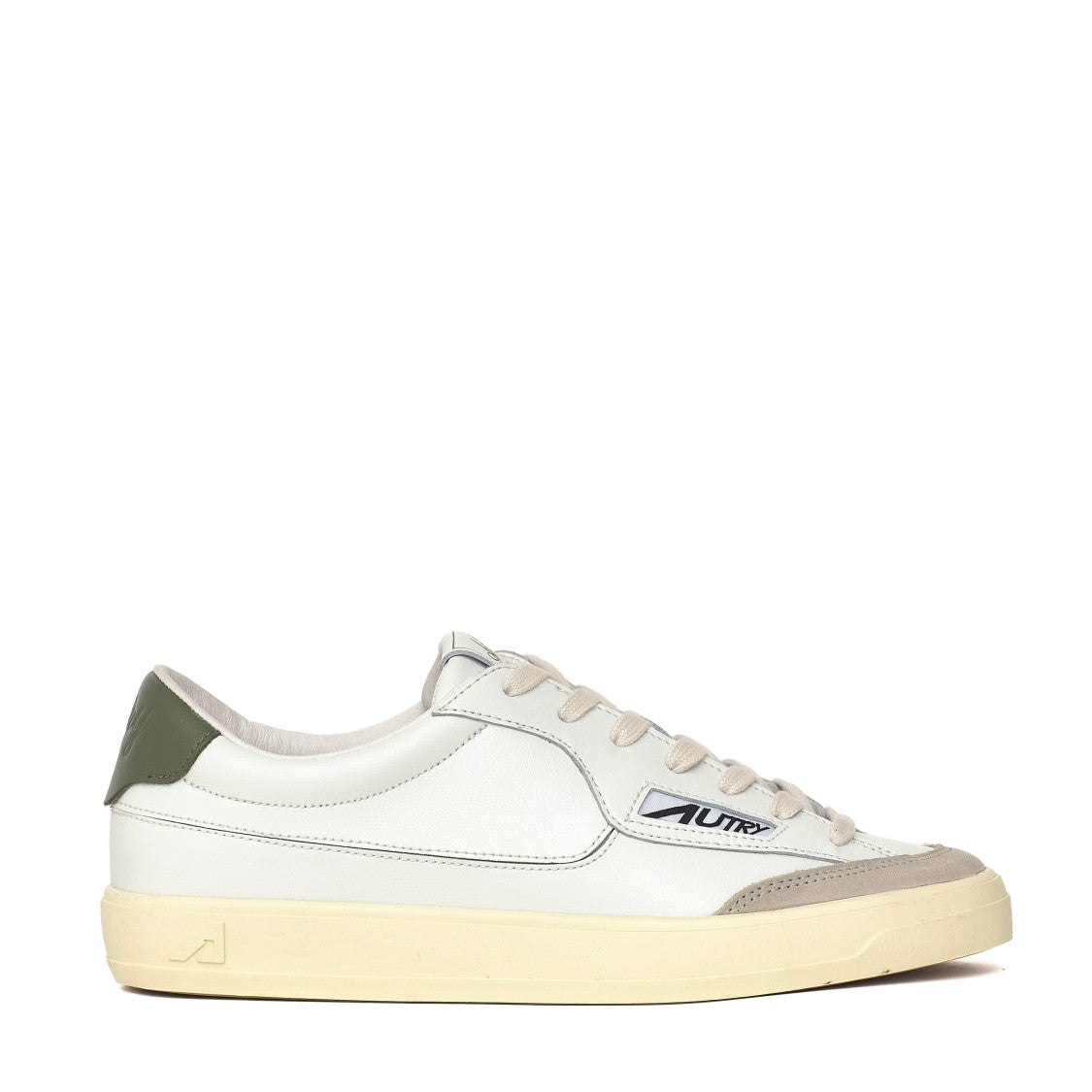 Autry Windscape Low White Leather Suede Low-Top Sneakers