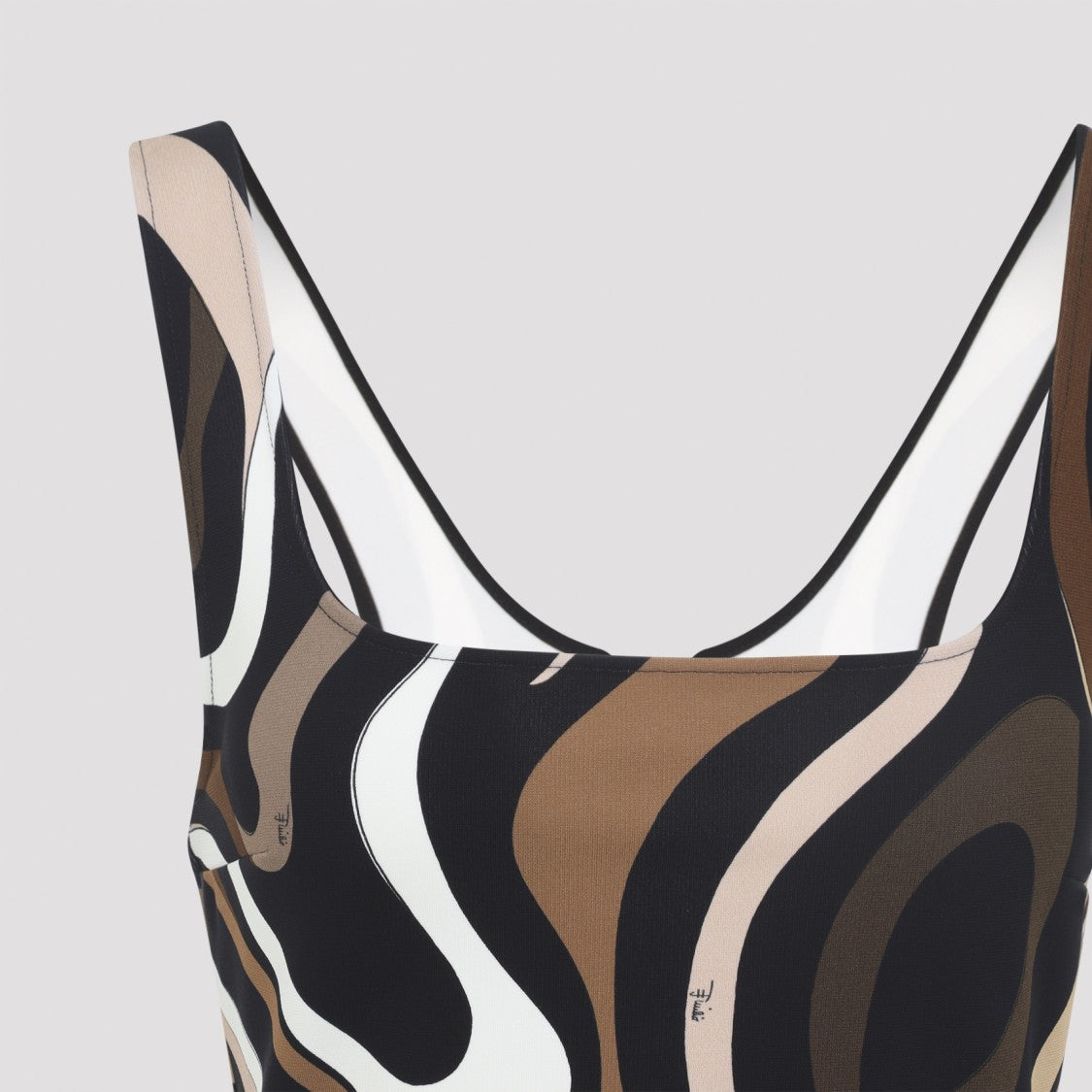 Pucci Fitted Abstract Print Mini Dress