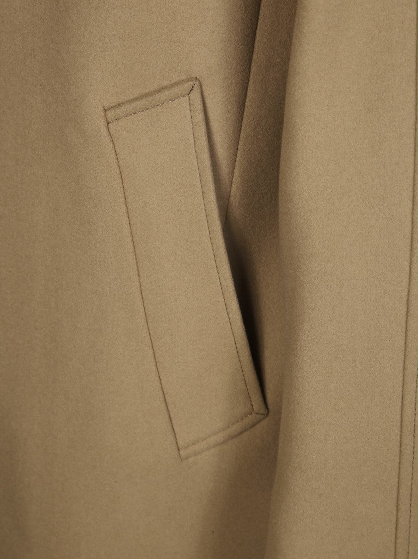 Manuel Ritz Mid-Length Coat With Classic Collar