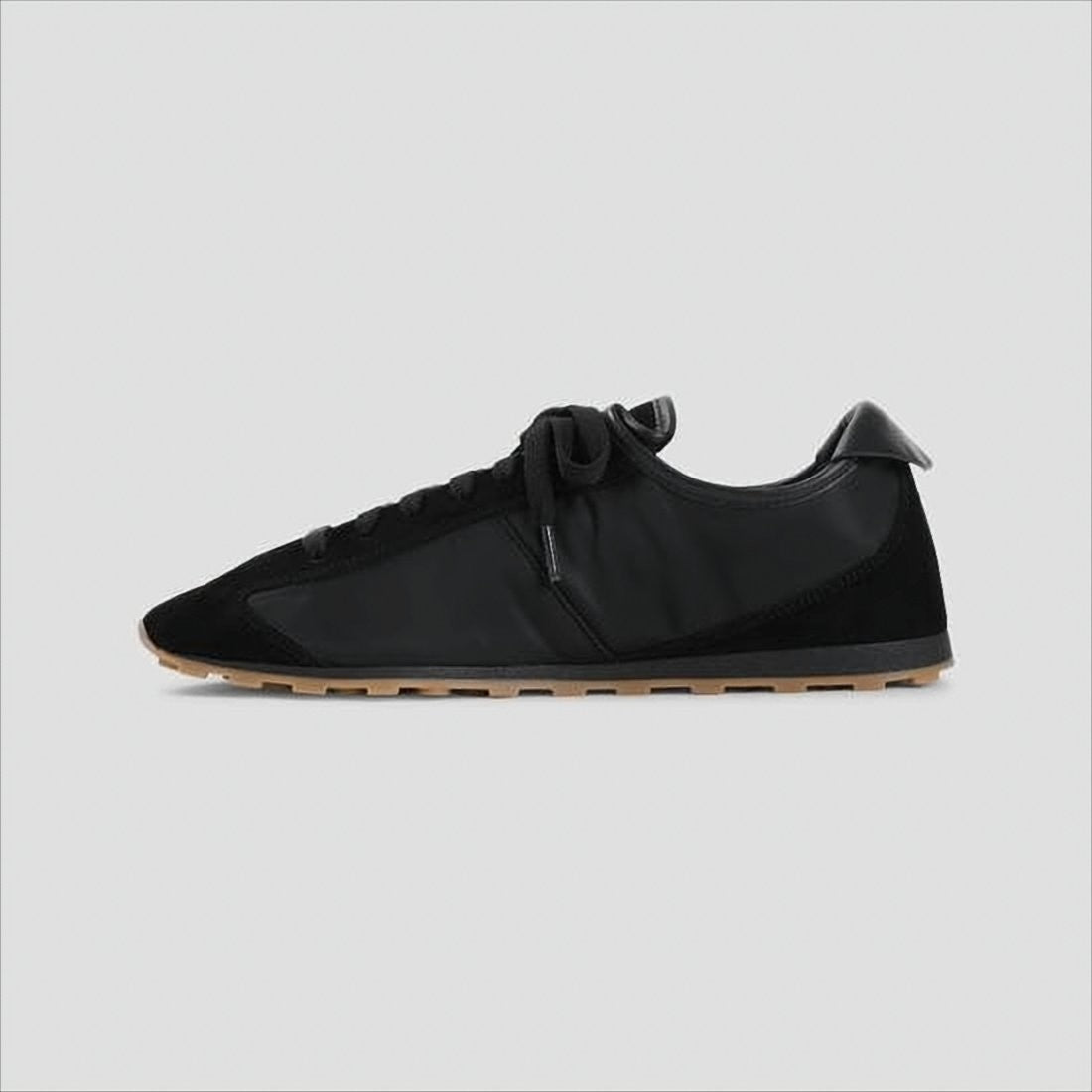 Jacquemus Low-Top Black Sneakers With Embossed Branding