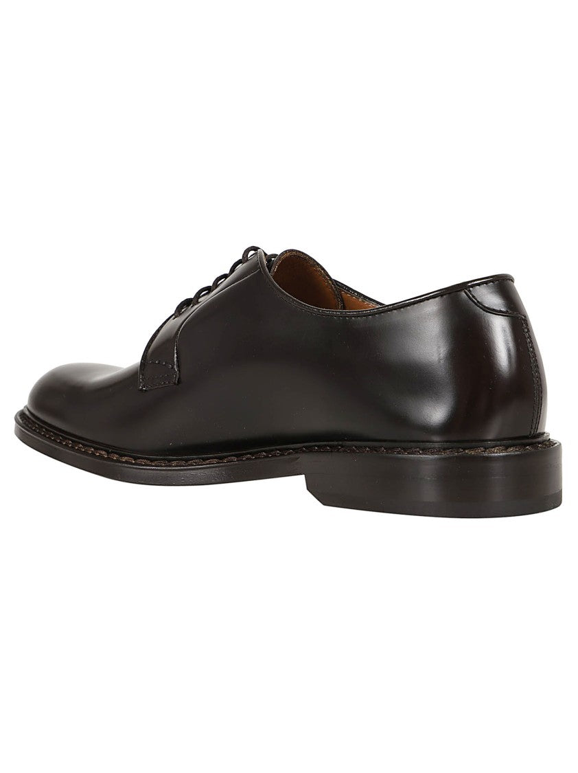 Doucal's Leather Derby Shoe