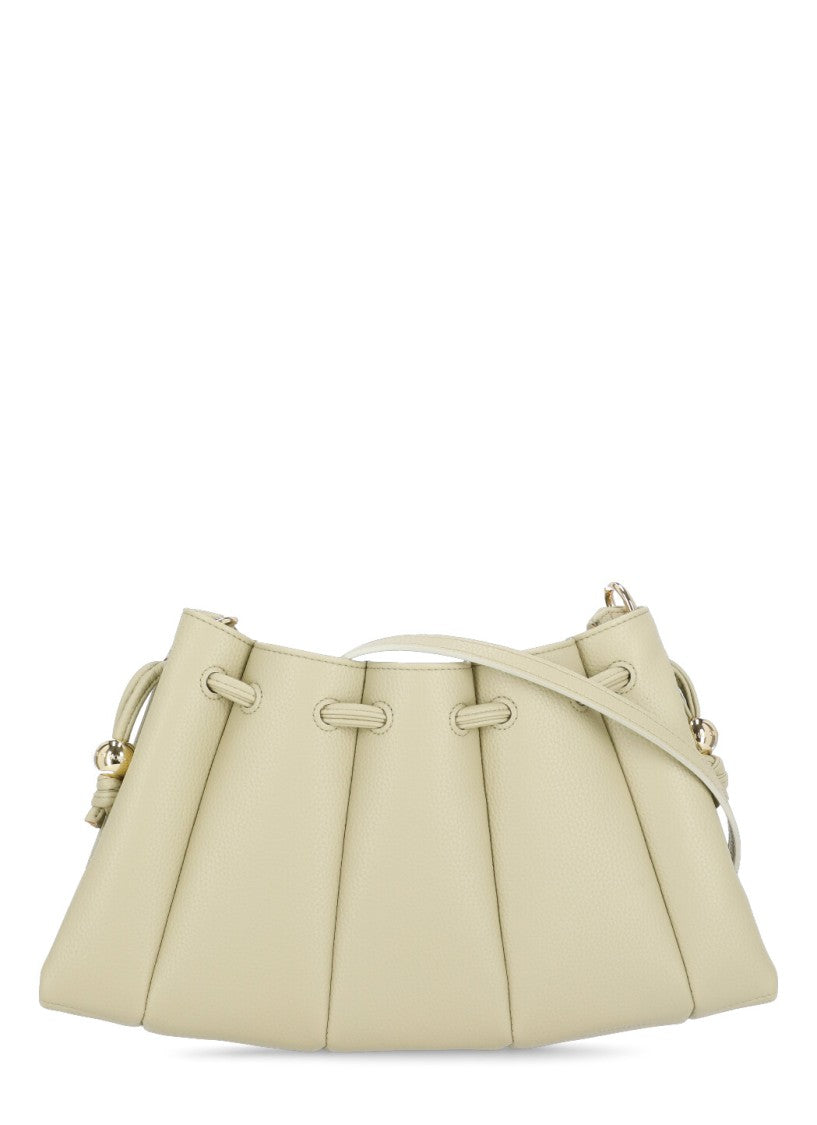 Themoirè Green Vegan Leather Dafne Bottalato Shoulder Bag