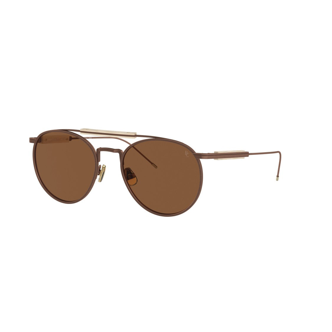 Brunello Cucinelli 0Bc2004st Titanium Frame Sunglasses With Double Bridge Design