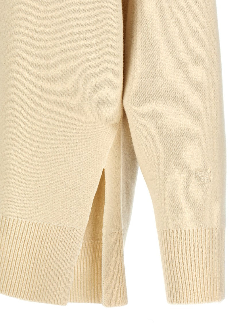 Totême Wool And Cashmere Blend Double-Knit Sweater