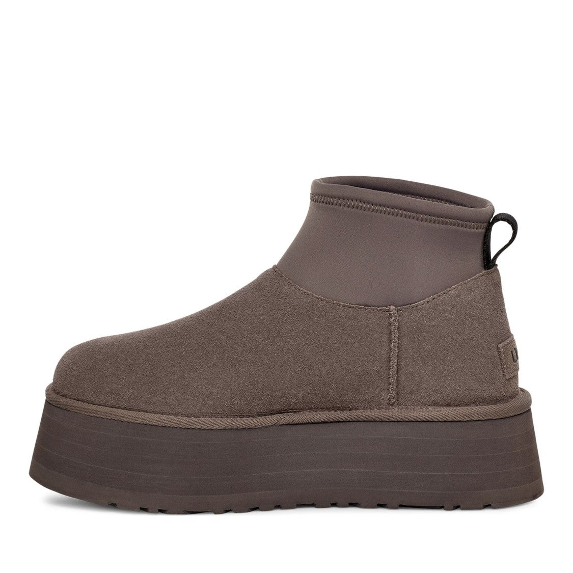 Ugg Gray Classic Mini Dipper Suede Boots