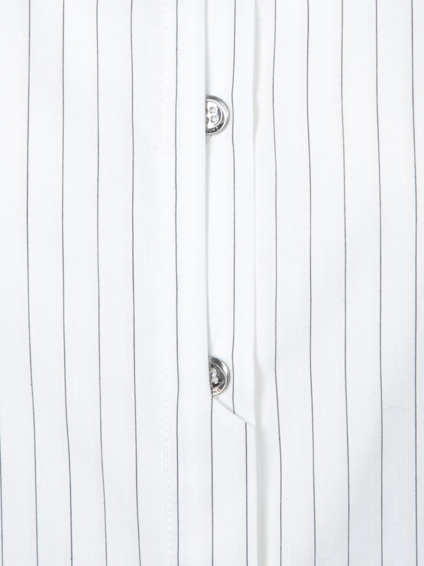Pinko Vertical Striped Relaxed Fit Shirt