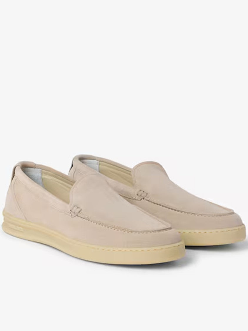 Woolrich Double U.T Slip-On Camoscio Suede Loafers