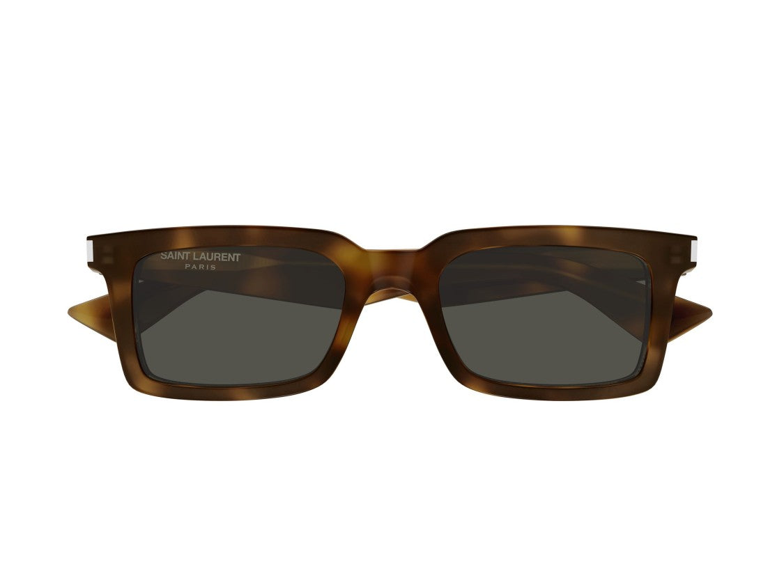 Saint Laurent Sl 860 Metallic Accent Tortoiseshell Acetate Sunglasses