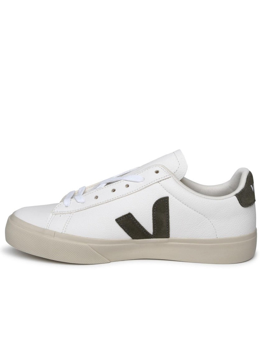Veja Ivory Chromefree Leather Field Sneakers