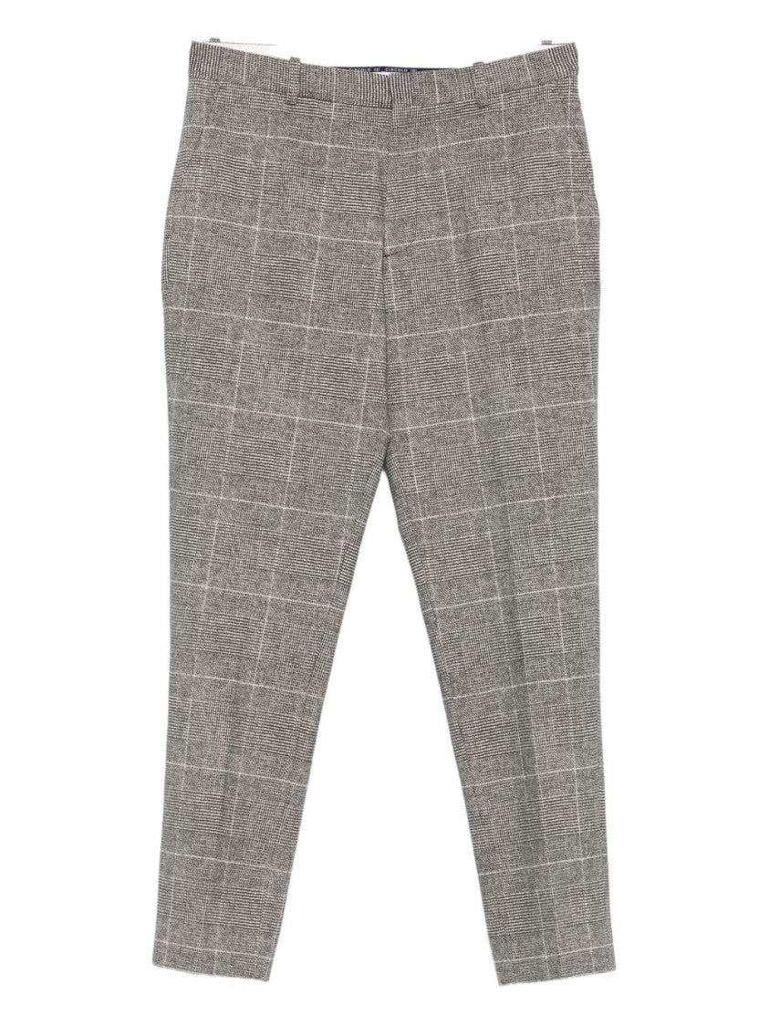 Circolo 1901 Slim Fit Checkered Trousers