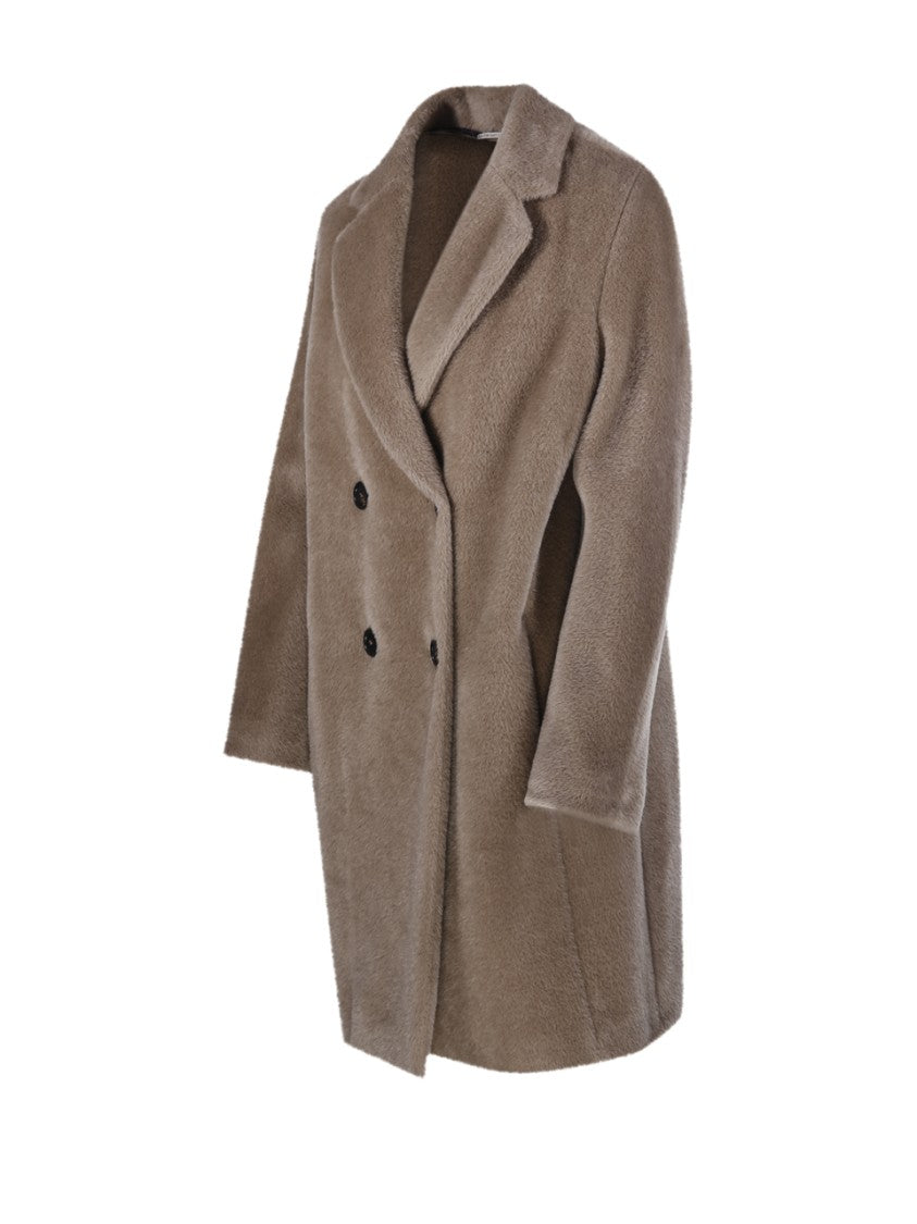 Max Mara Roseto Short Double Breasted Coat