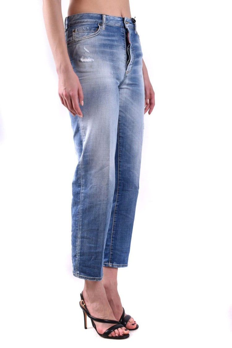 Dsquared2 Light Blue Cotton Women's Jeans
