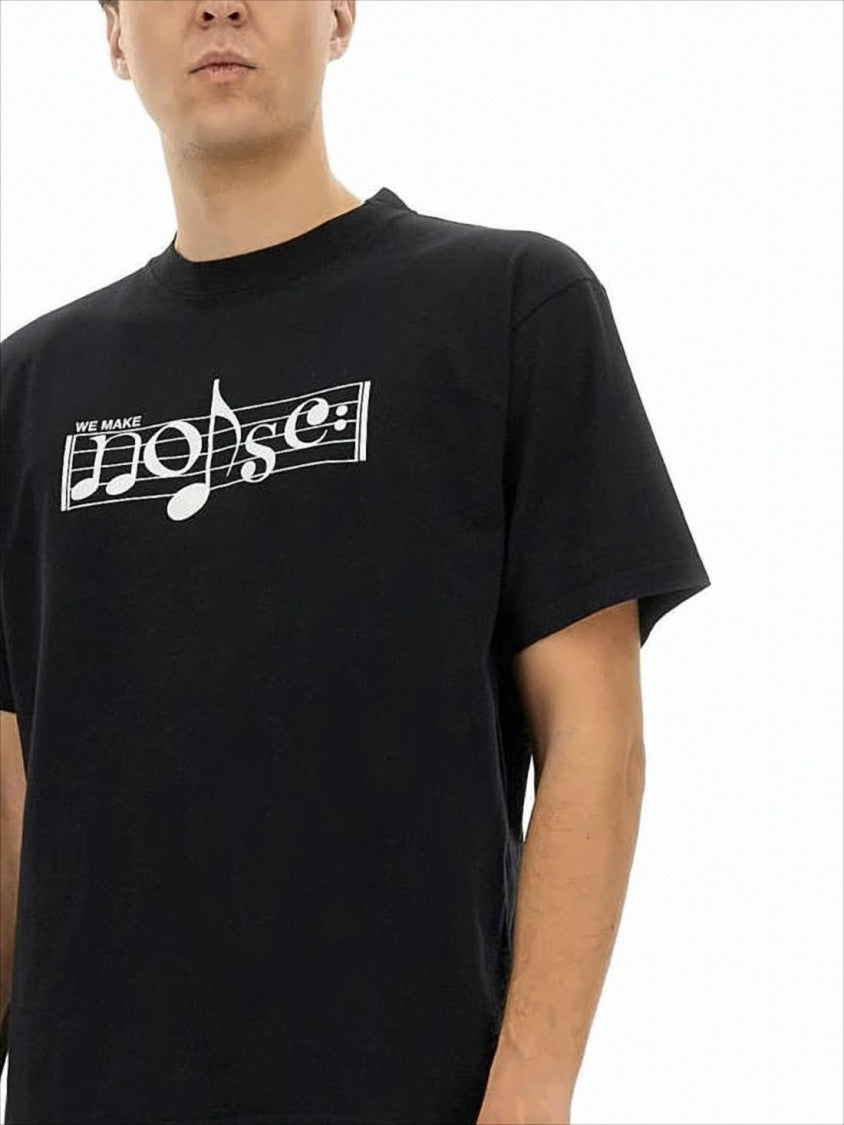 Undercover Black Short-Sleeve T-Shirt With Graphic Design